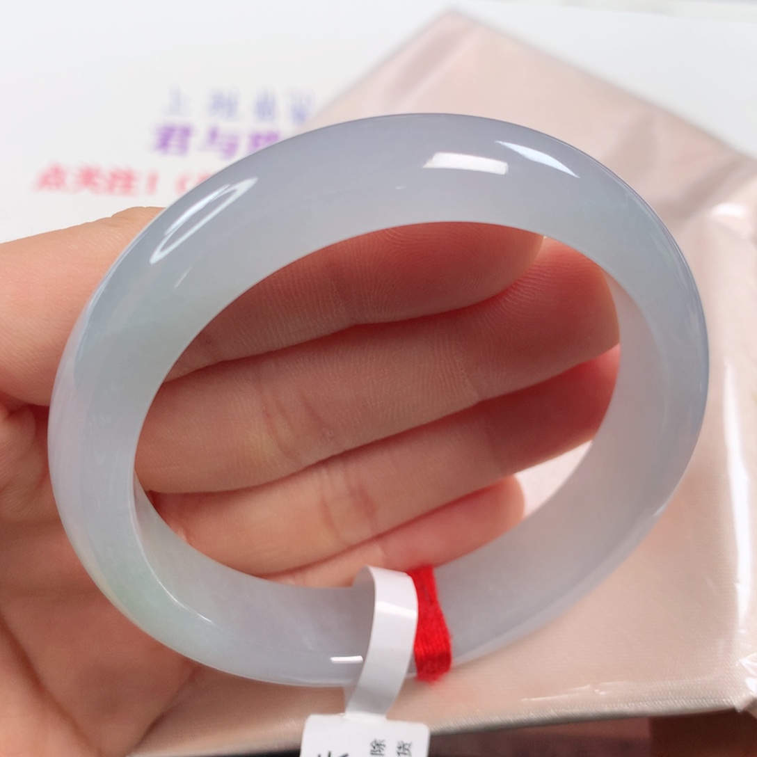 未镶嵌手镯翡翠 正圈225棉絮捡漏⭐⭐⭐⭐⭐强推