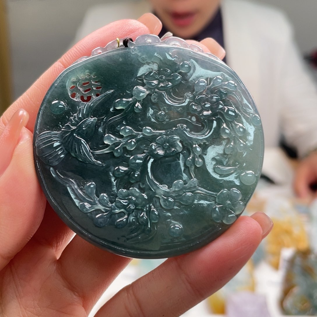 翡翠吊坠(不含链)未镶嵌