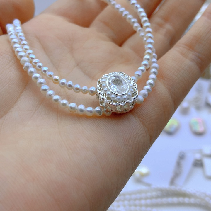 淡水珍珠颈饰未镶嵌馨*?