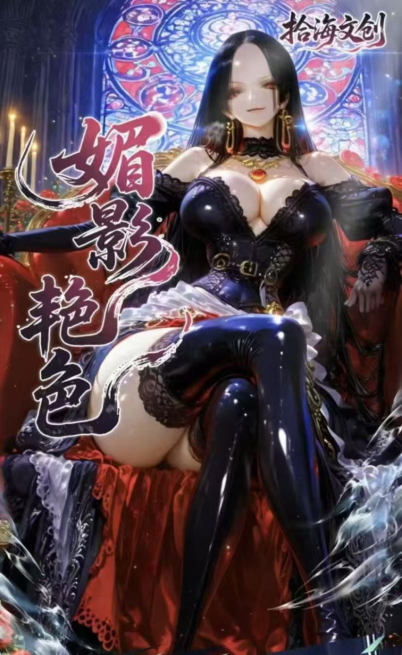 【平拆1K2】拾海文创海贼王国产二创全亚克力收藏色纸代拆