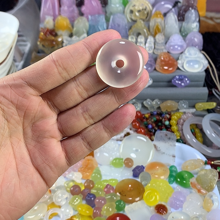 玛瑙/玉髓未镶嵌颈饰