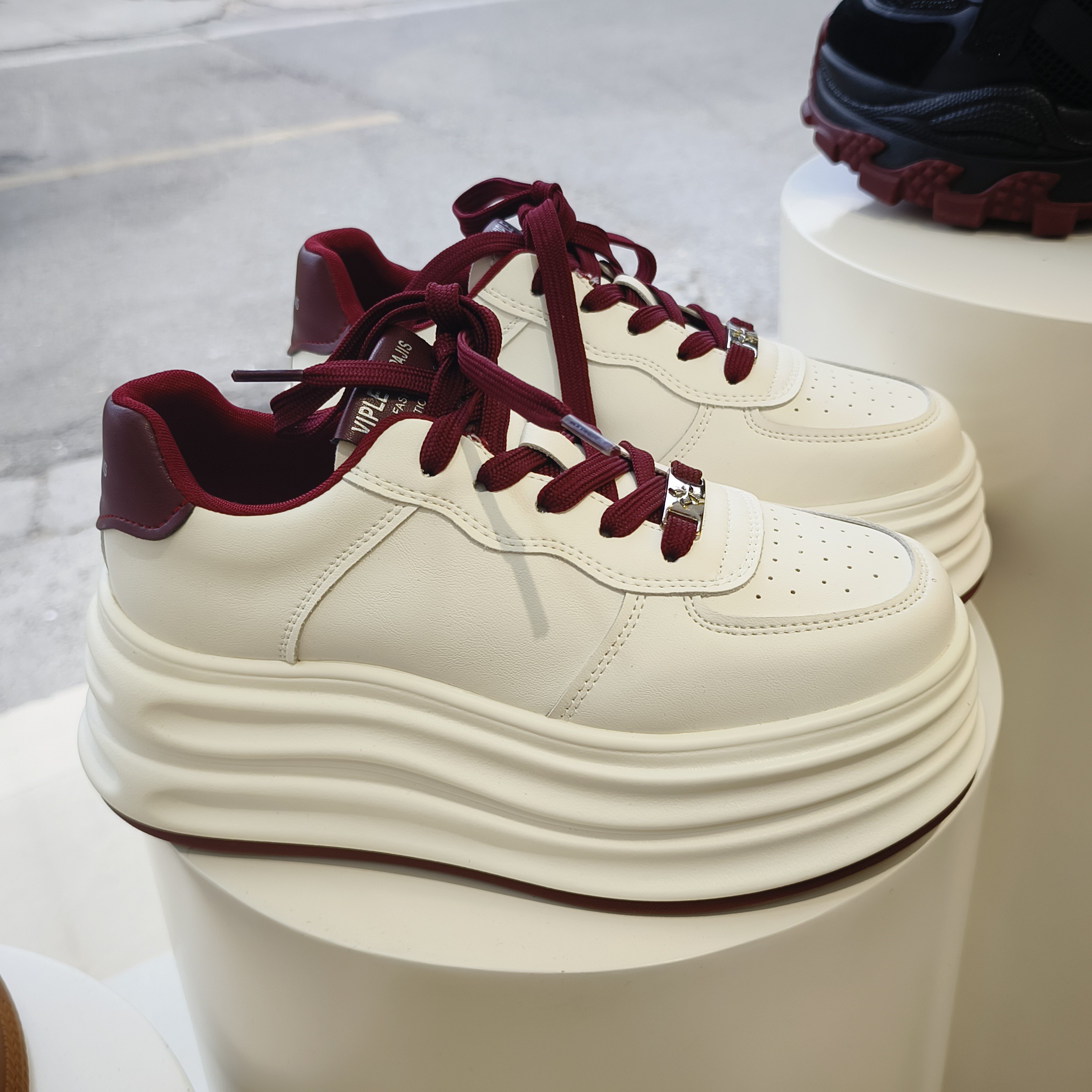 春夏款休闲厚底板鞋小白鞋女鞋ins板鞋韩版时尚