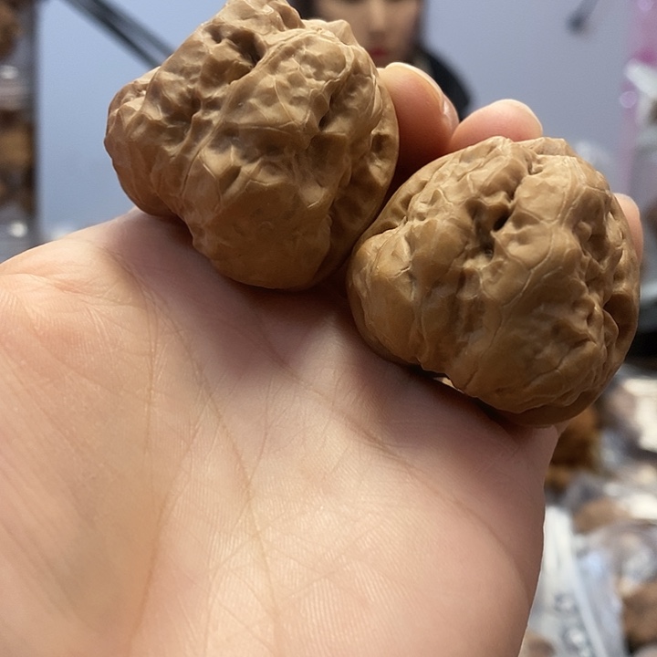 把件文玩核桃39蛤蟆头大肚子