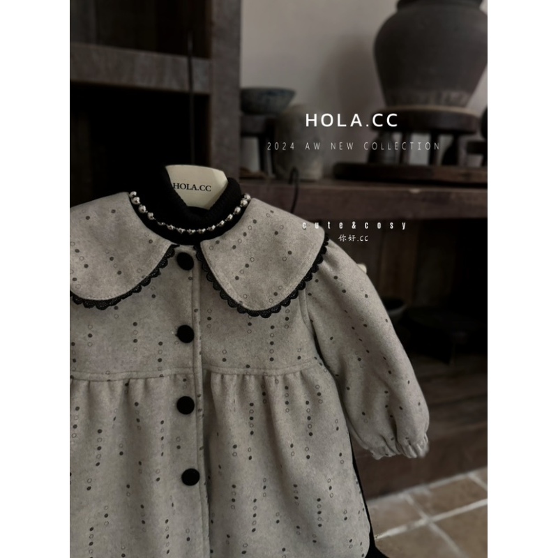 点点呢大衣8665童装外套