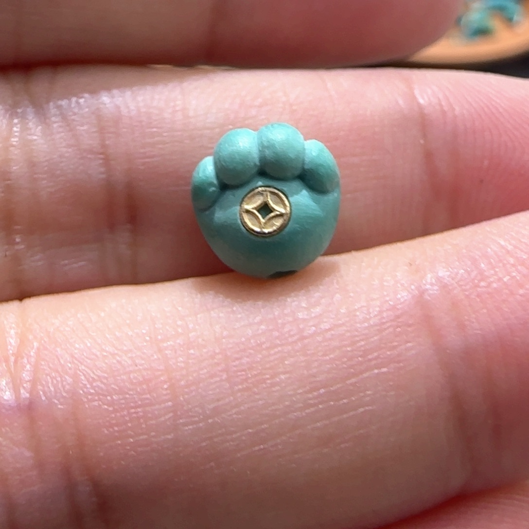 绿松石未镶嵌配饰