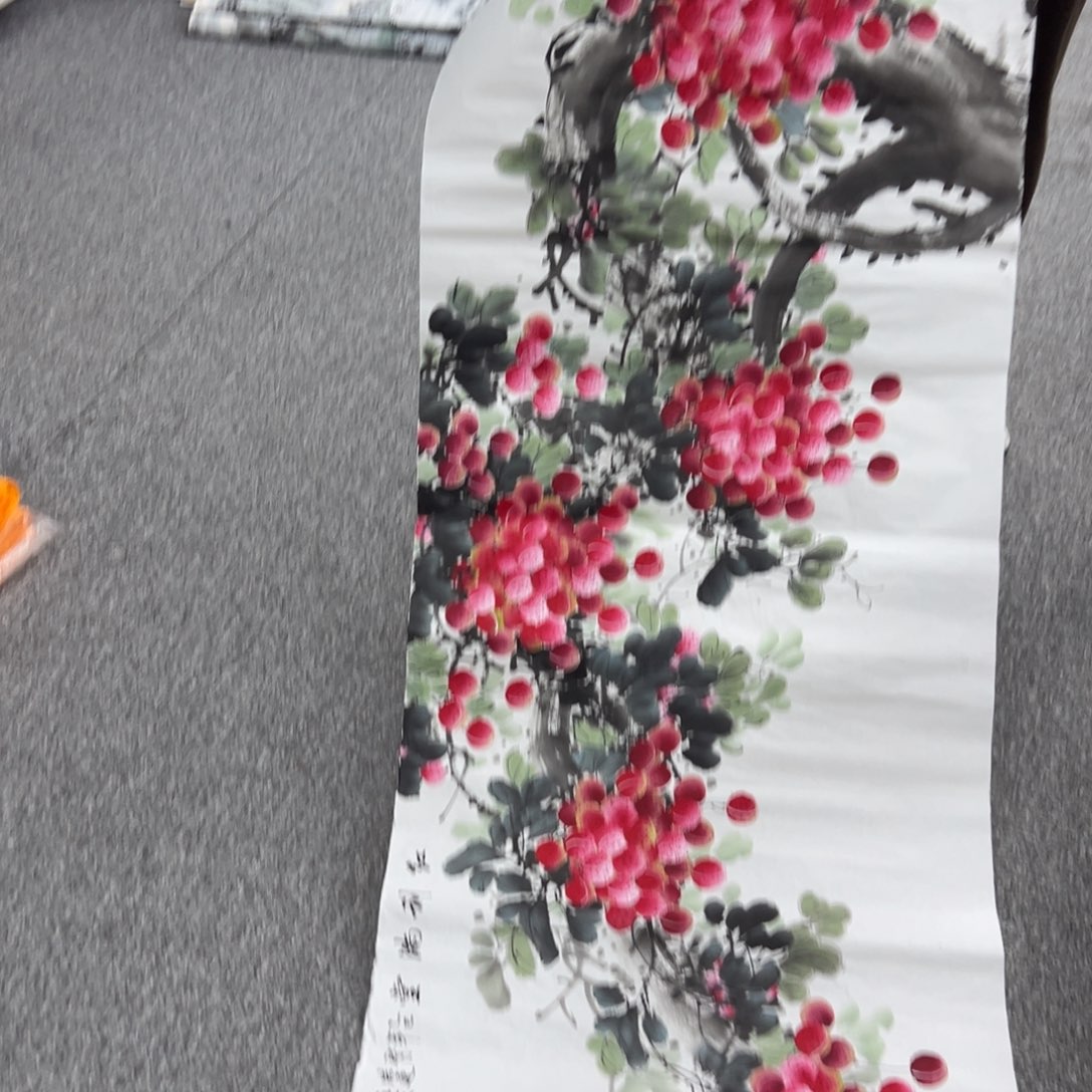 国画纯手绘字画宣纸