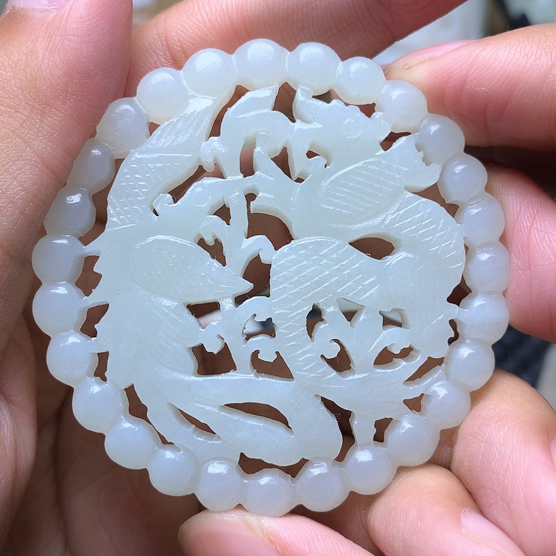 和田玉挂件未镶嵌