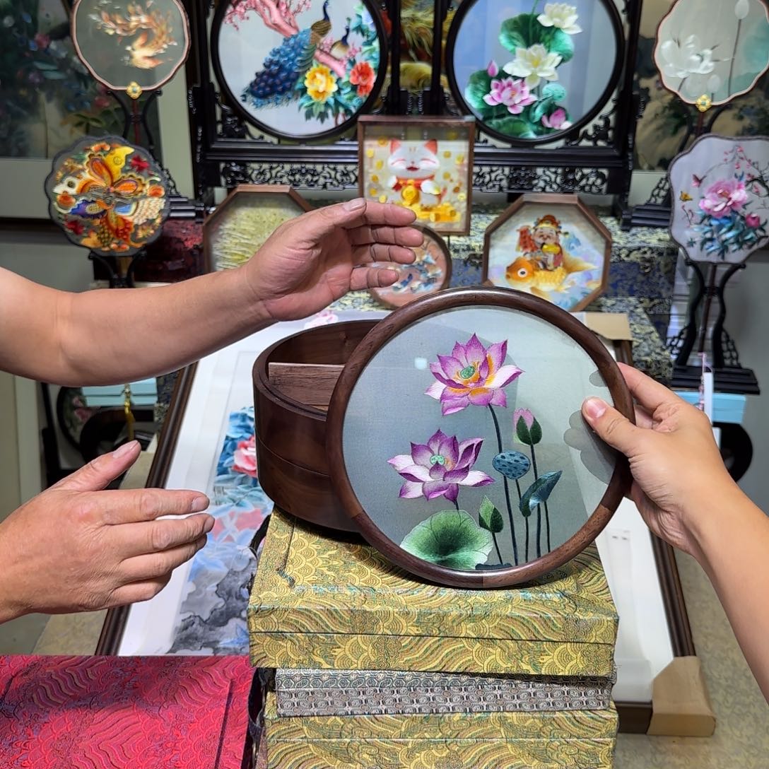 刺绣刺绣工艺精湛独特设计理念