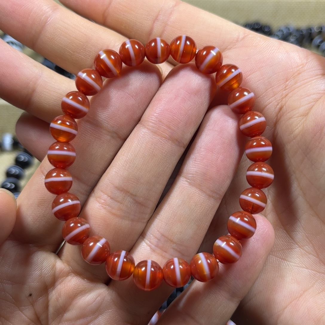 玛瑙/玉髓未镶嵌手链