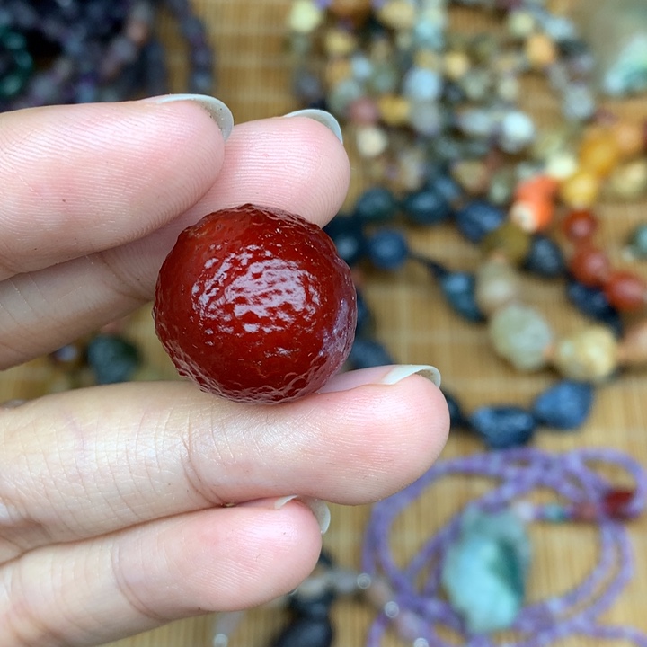 玛瑙/玉髓珠宝半成品未镶嵌圆*