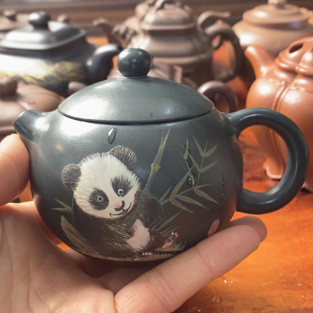 欧***可茶壶紫砂原矿紫砂壶