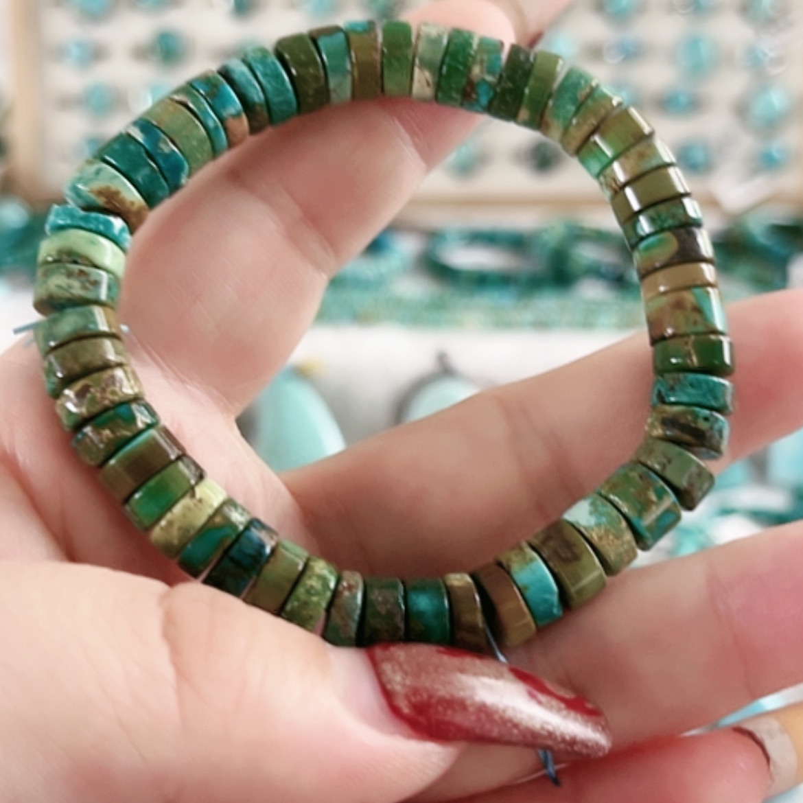 【闪购商品】绿松石珠宝奇石未镶嵌