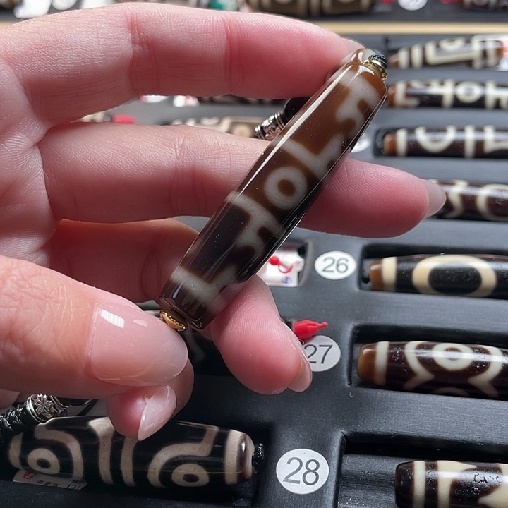 玛瑙/玉髓合金颈饰