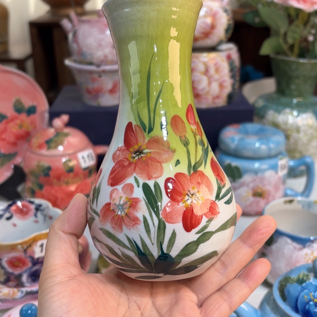 *****景德镇手绘高温釉下彩陶瓷茶具