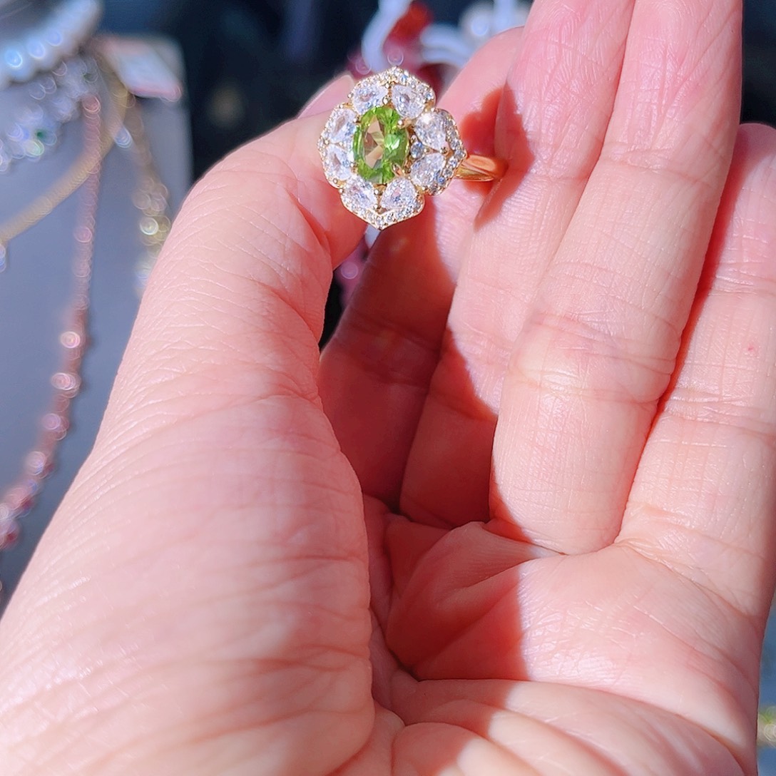 海蓝宝石手链银S925镶嵌