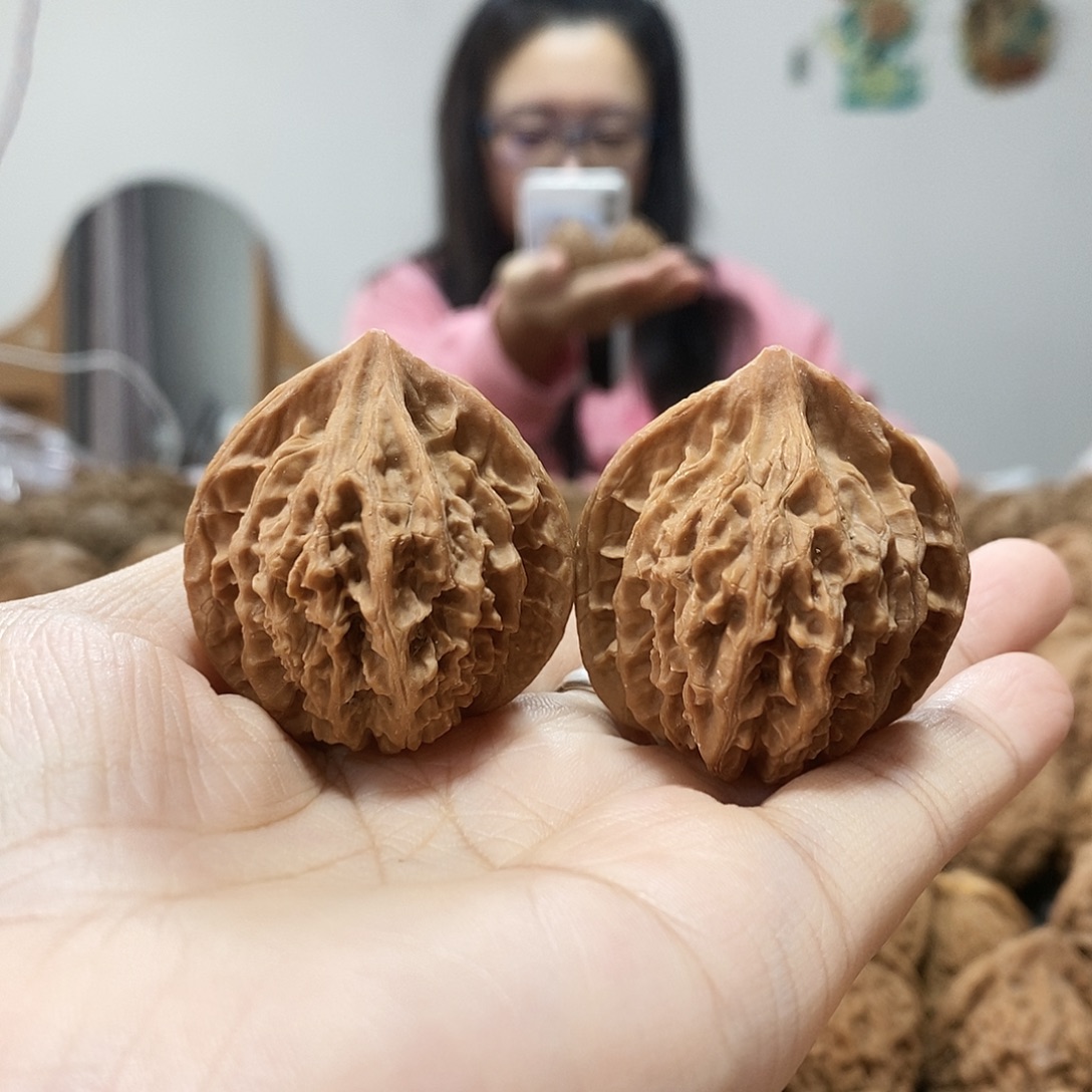 吊坠文玩核桃野生灯笼38