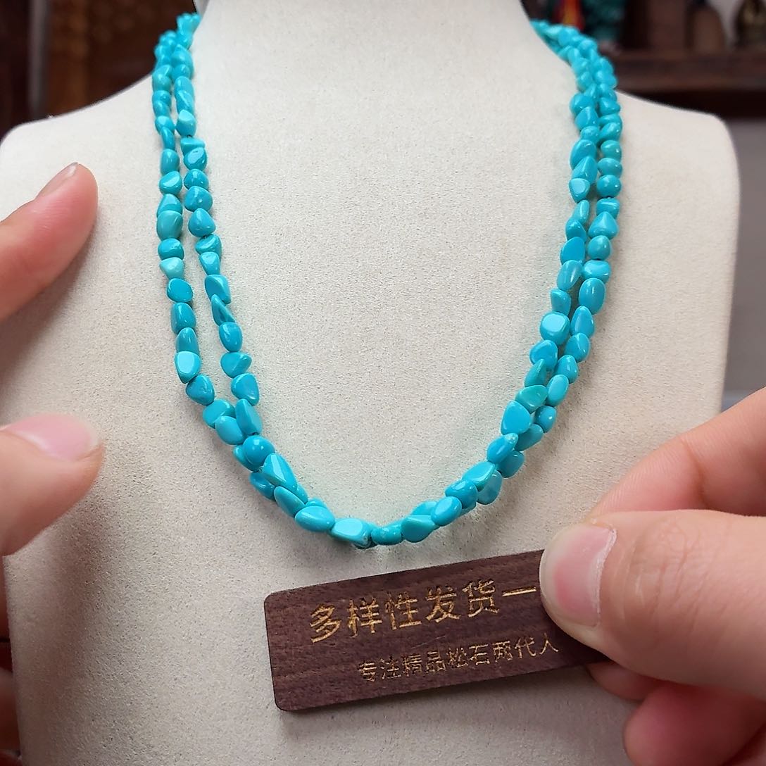 未镶嵌绿松石珠宝奇石