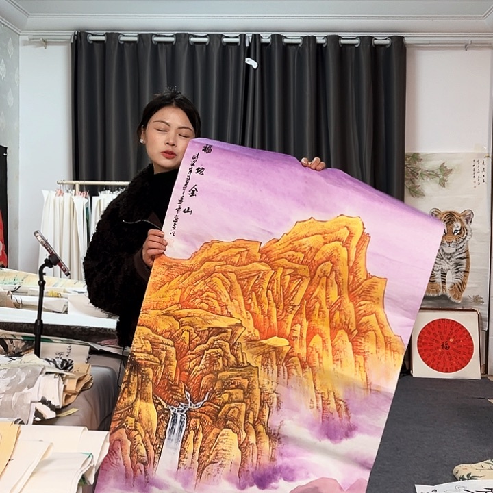 国画纯手绘图纯手绘