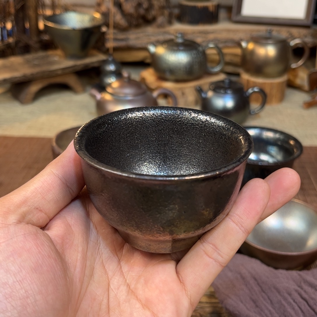 建水紫陶三木柴烧