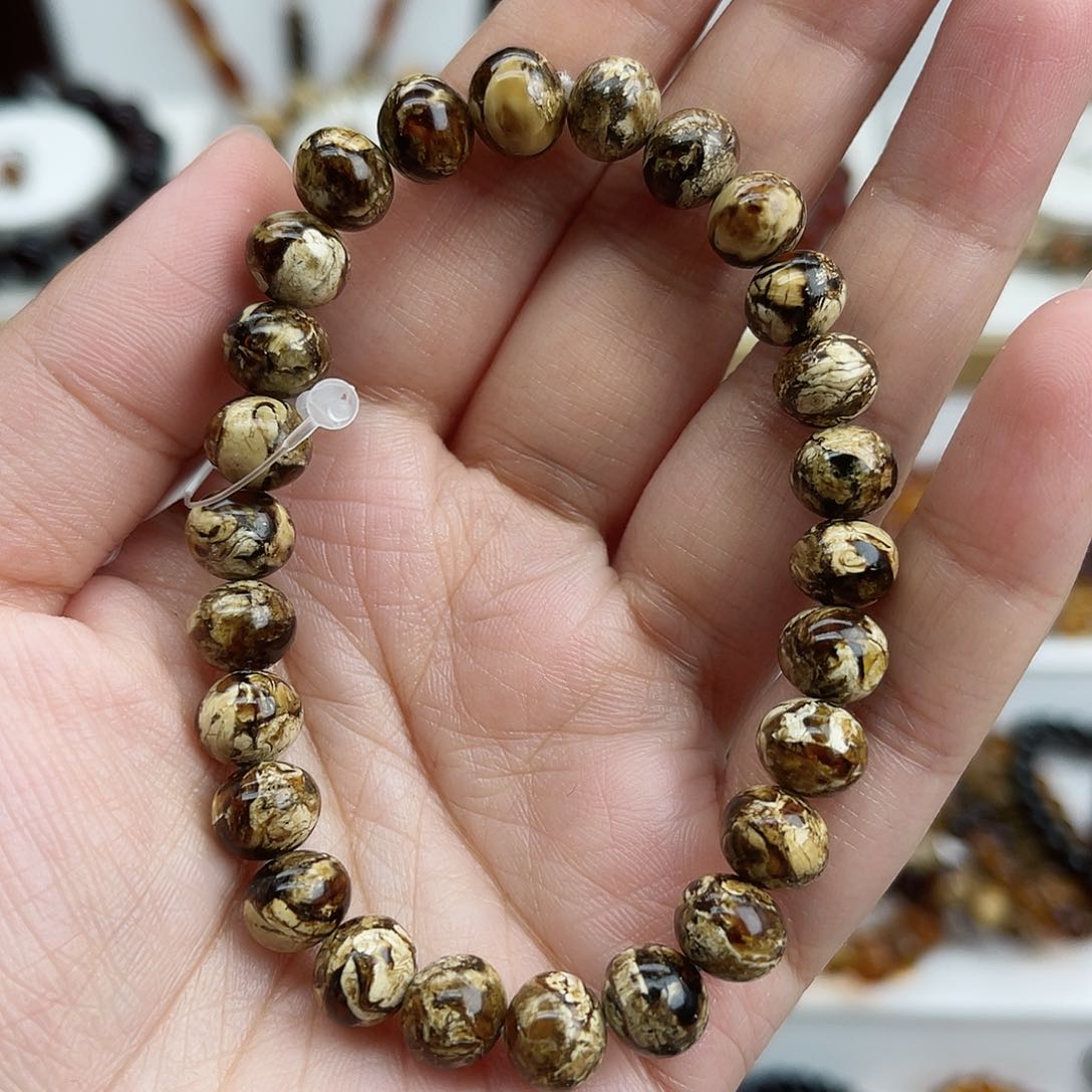 未镶嵌琥珀手链琥珀8