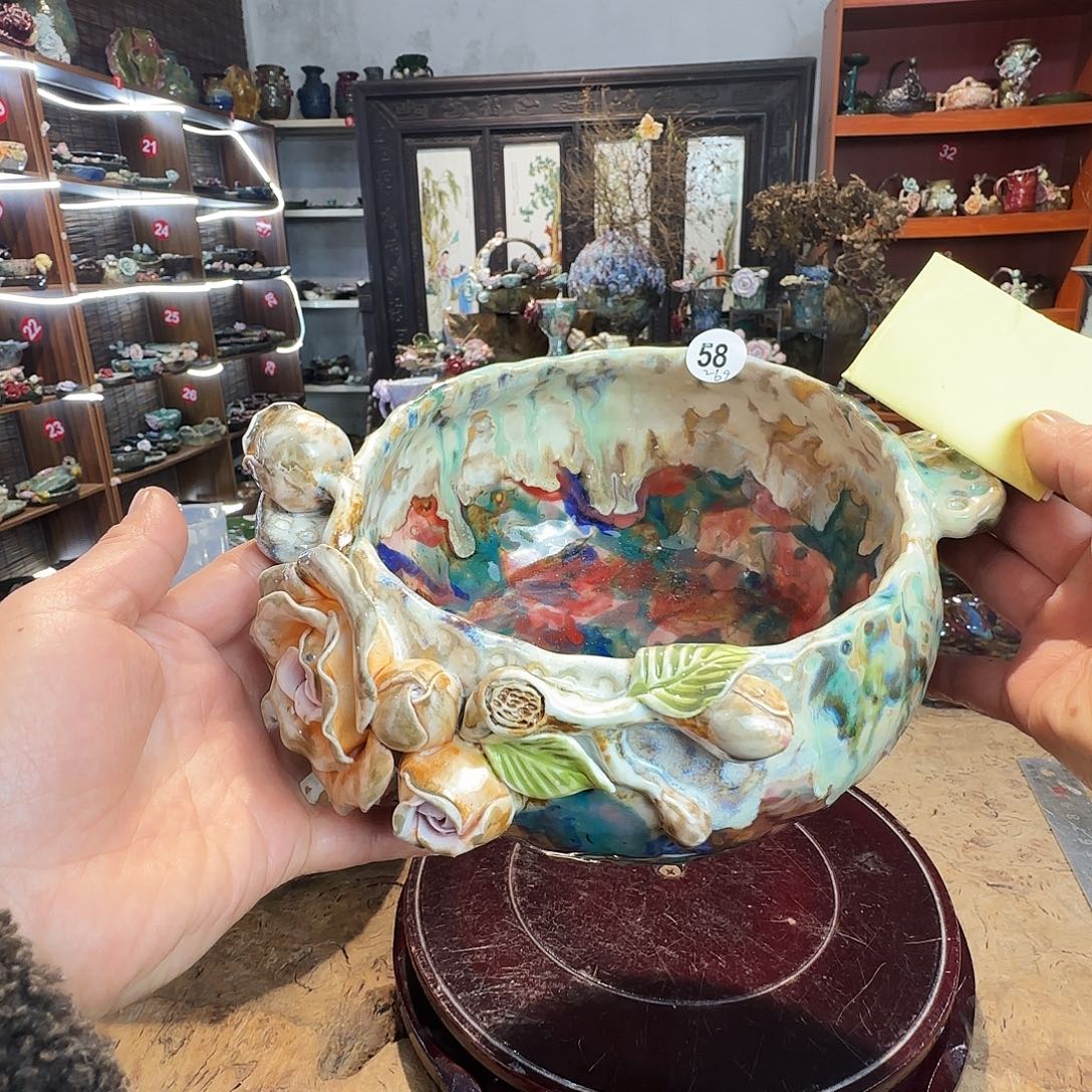 忽***歌纯手工咖啡杯盘碗