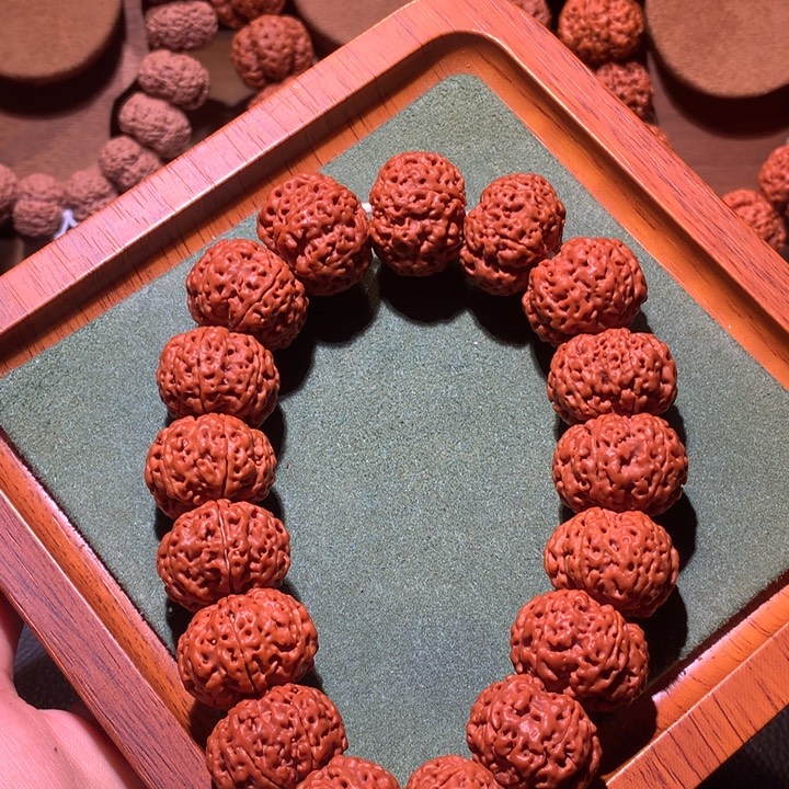 手串金刚菩提22+定制款六星蜂王