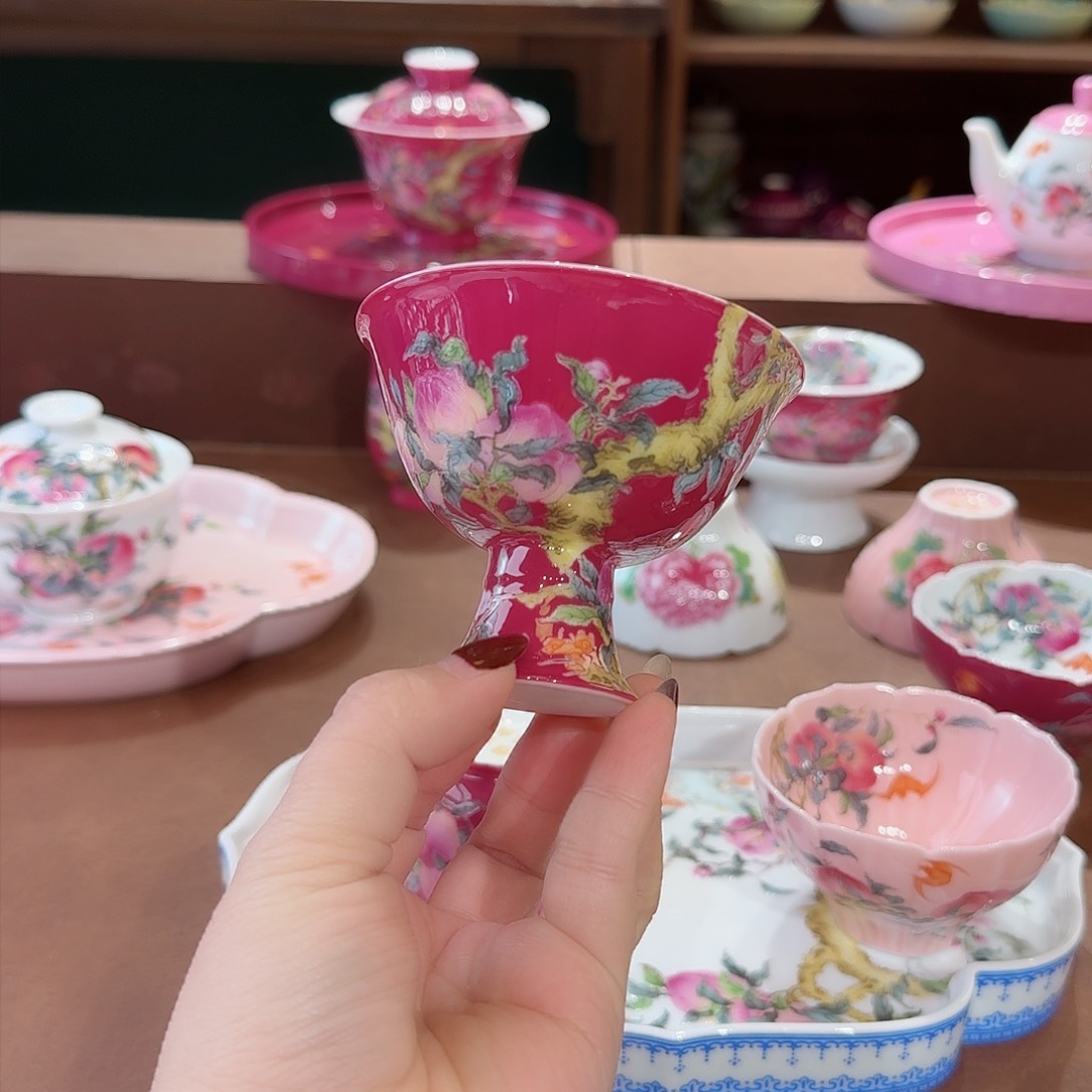 瓷器主人杯茶具套装