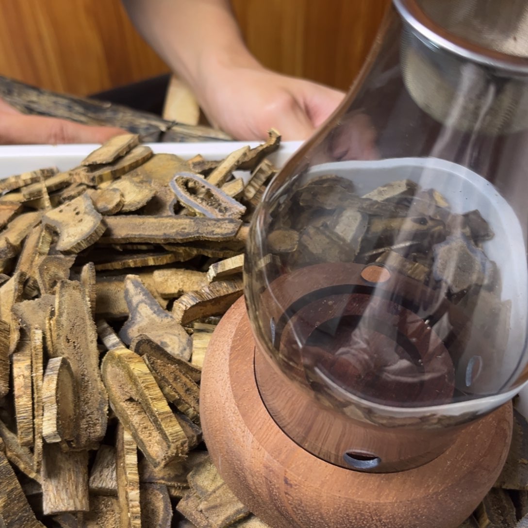 沉香沉香碎屑金沙叶边角料