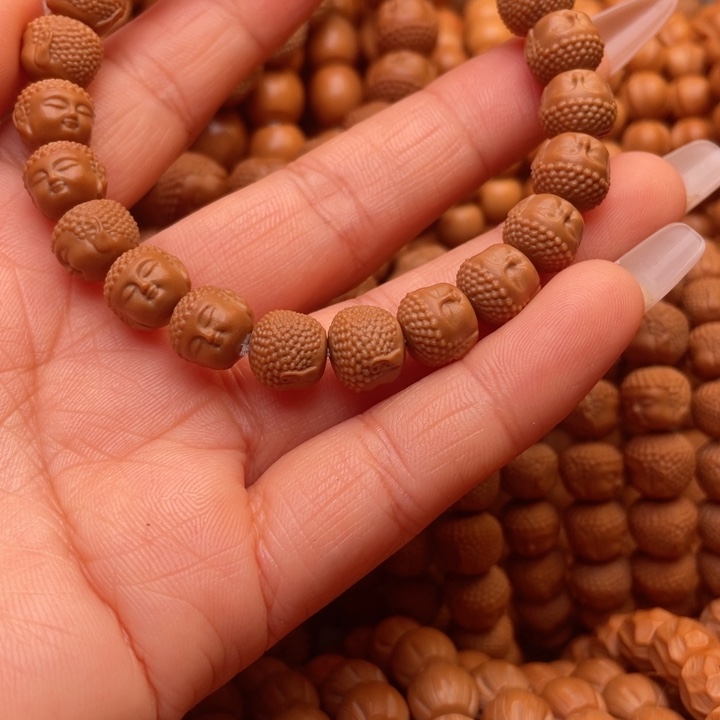 猴头核桃手串手****7宝宝佛