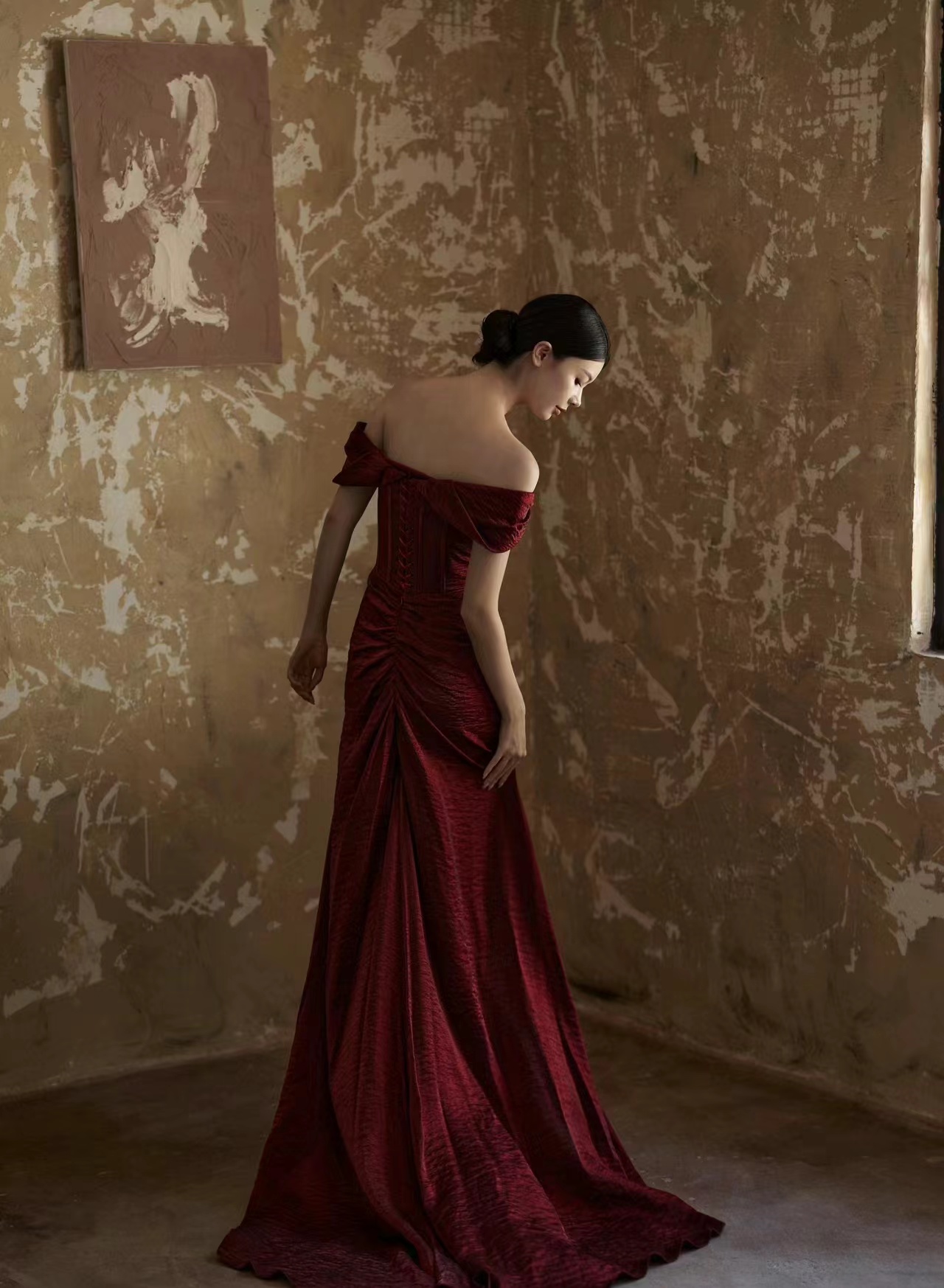 特价款婚纱秀禾敬酒