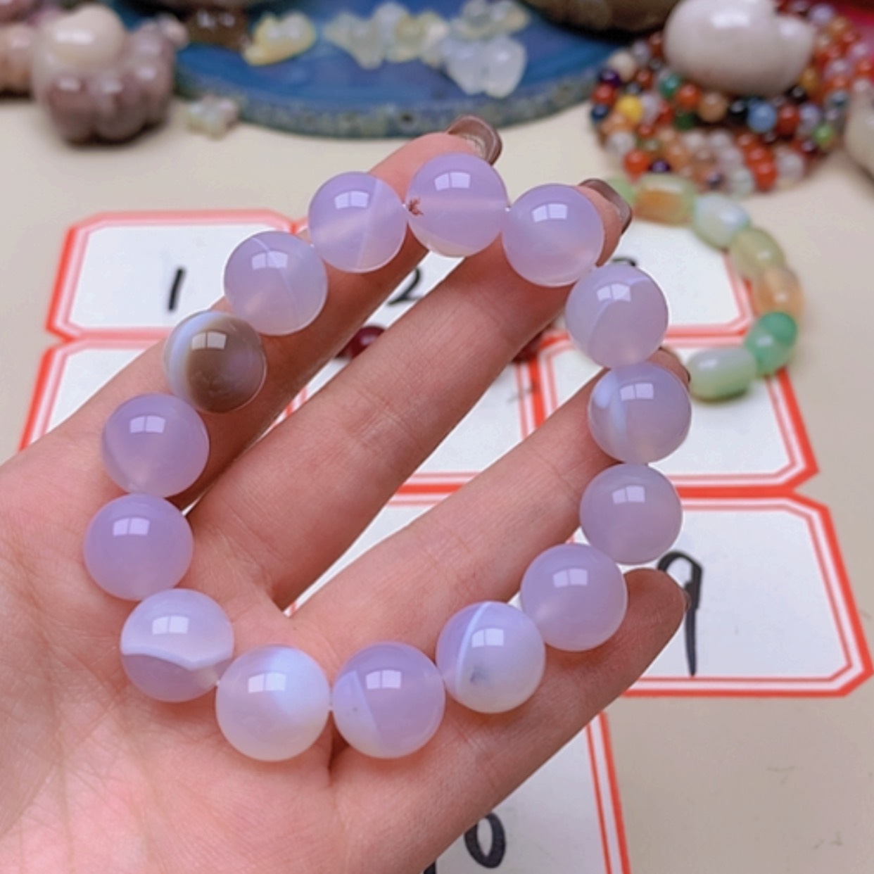 【闪购商品】未镶嵌玛瑙/玉髓珠宝半成品N**蘭