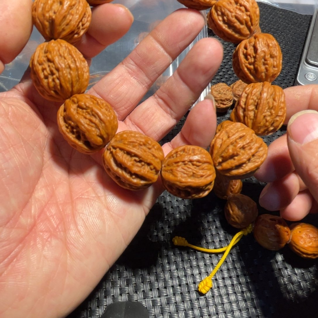 文玩核桃手串树王京八棱22