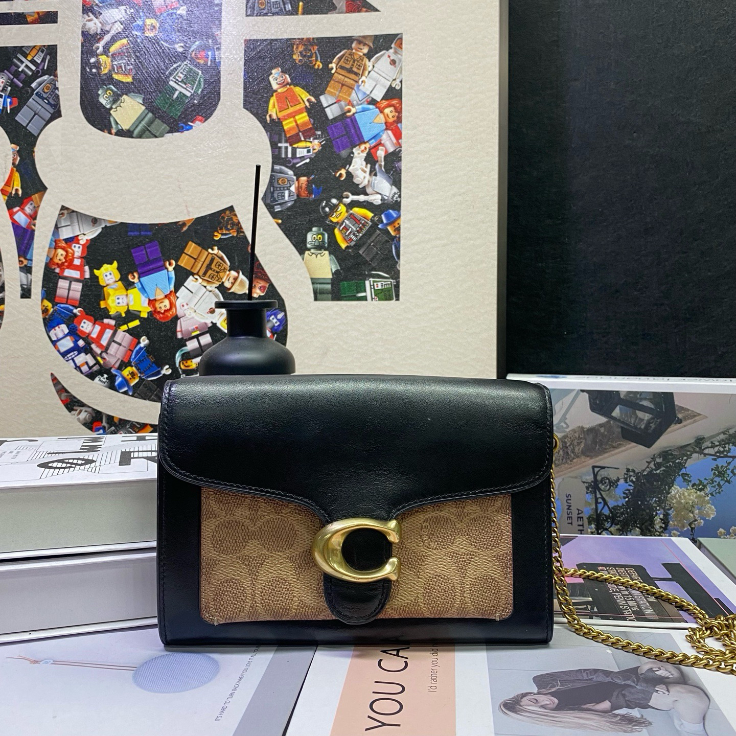 95新 COACH/蔻驰 23452斜挎包20*13