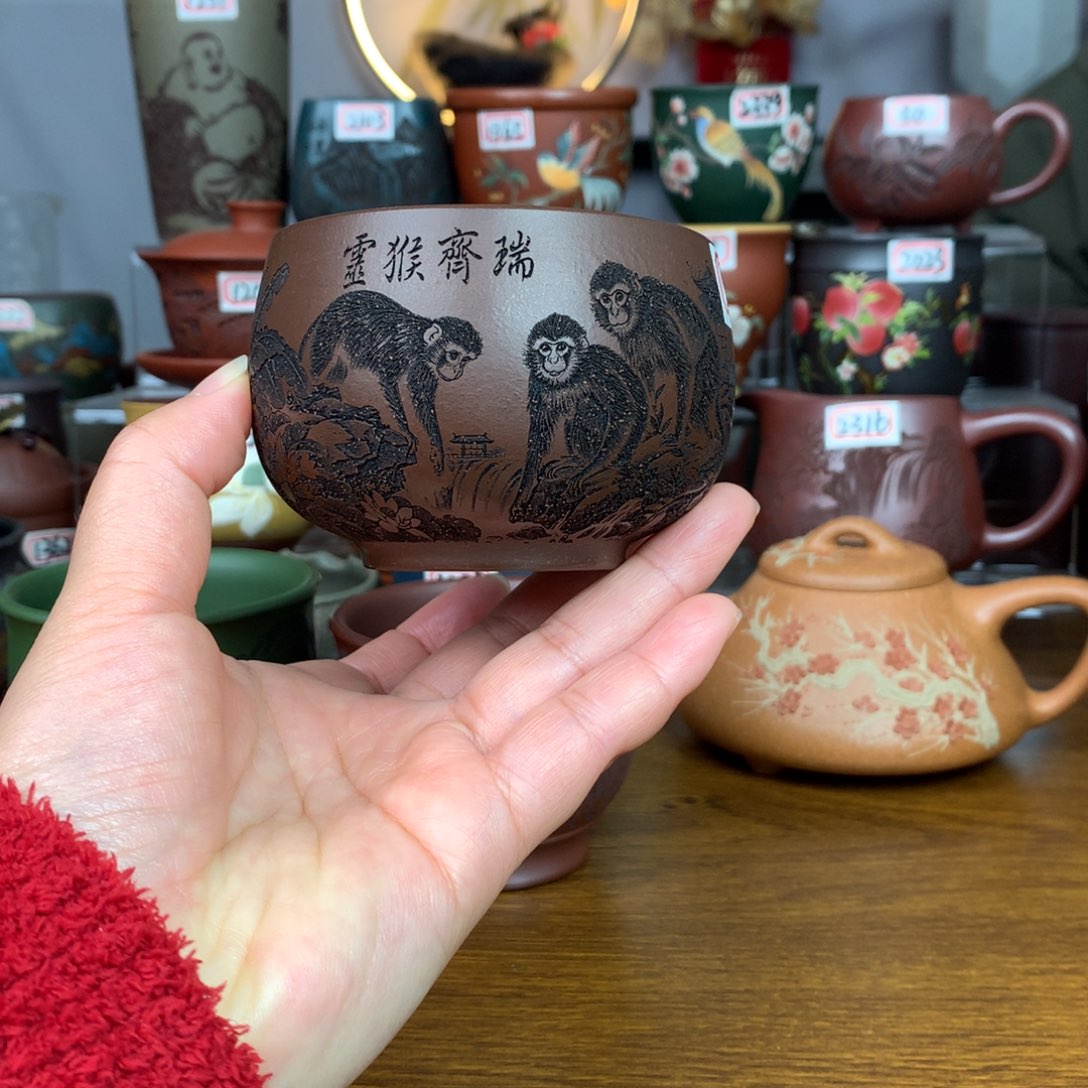 紫砂茶杯宜兴紫砂茶具