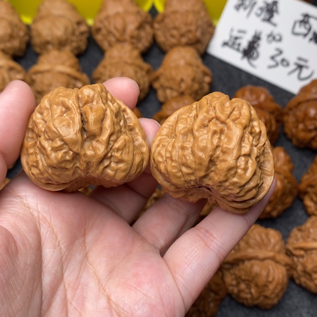文玩核桃把件梵*丸蛤蟆40