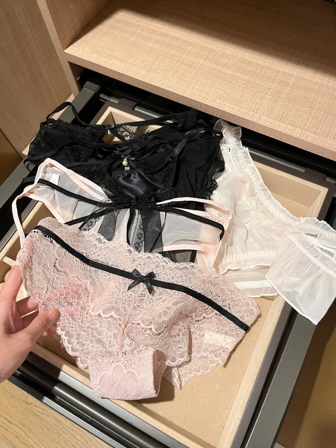 【直播间补价链接】女式纯欲法式内裤 甜美日系可爱 性感蕾丝+棉裆