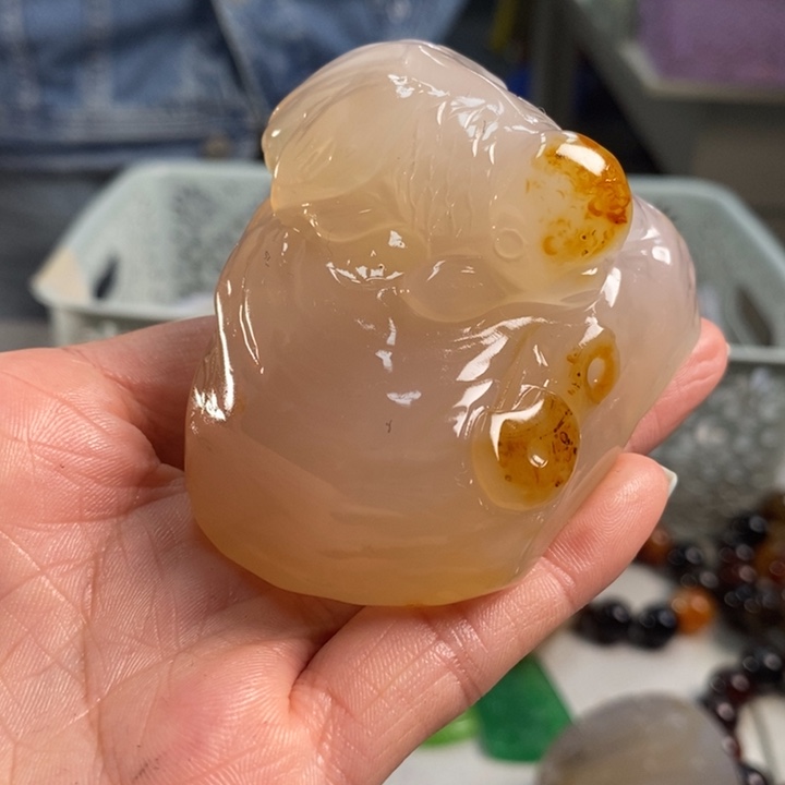 玛瑙/玉髓吊坠(不含链)未镶嵌