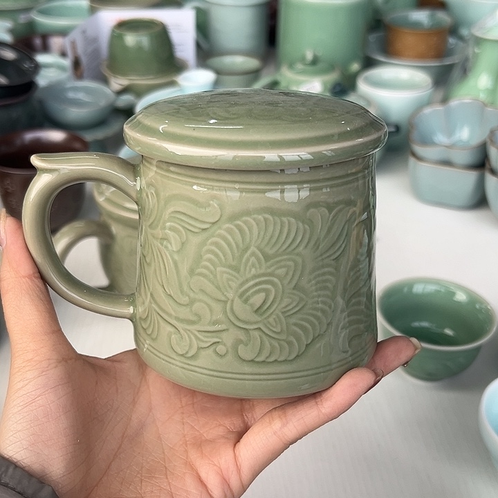 小米茶器龙泉青瓷