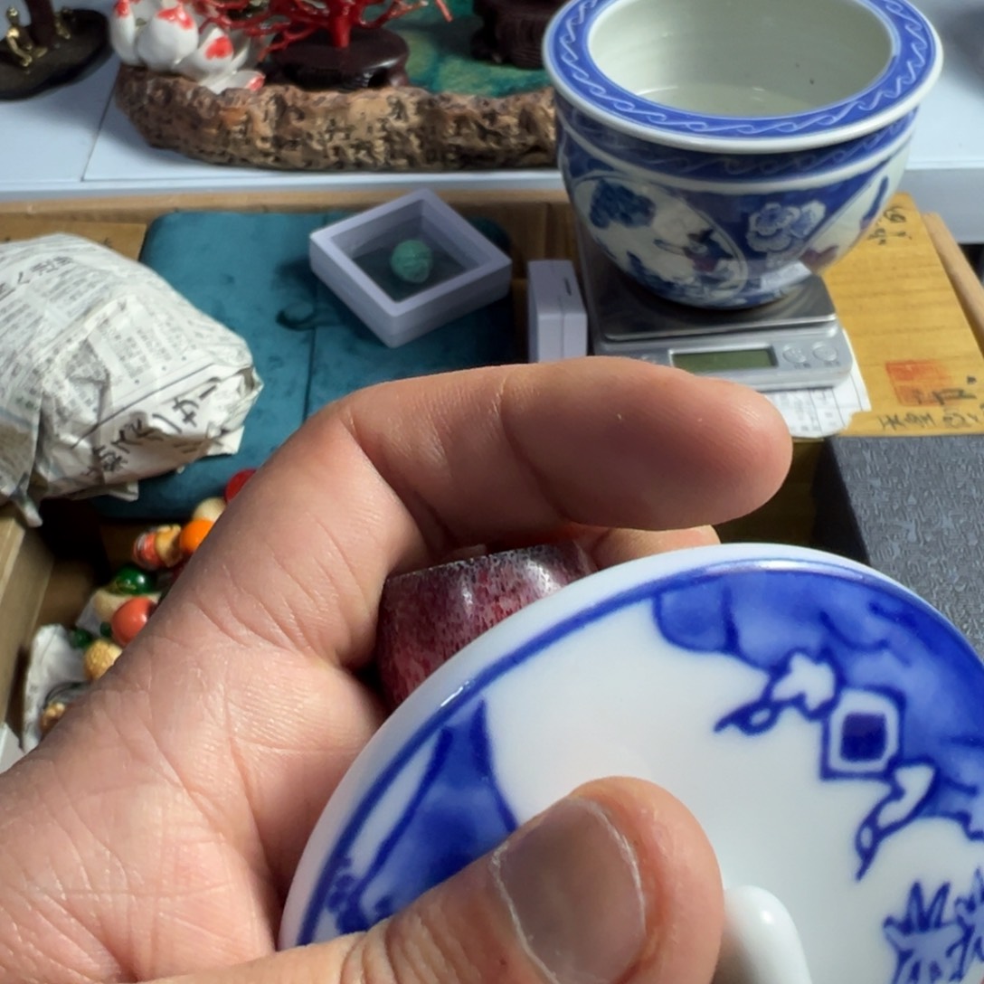 紫砂茶宠我家粉皮真好看啊