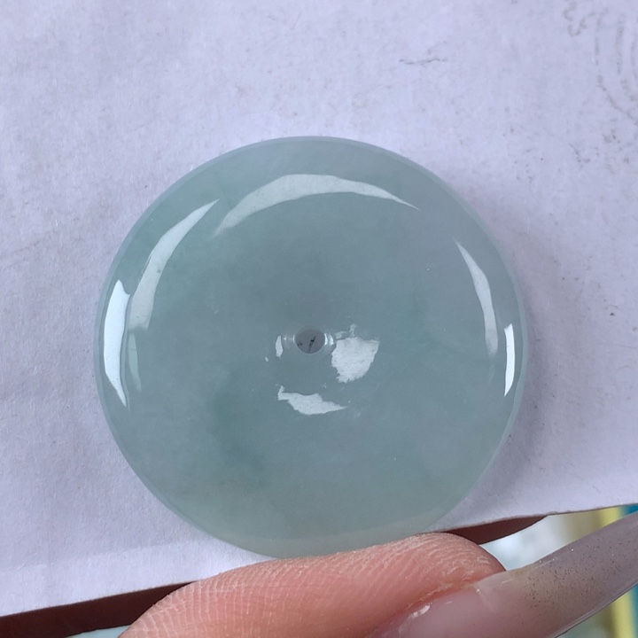 颈饰未镶嵌翡翠平安扣吊坠