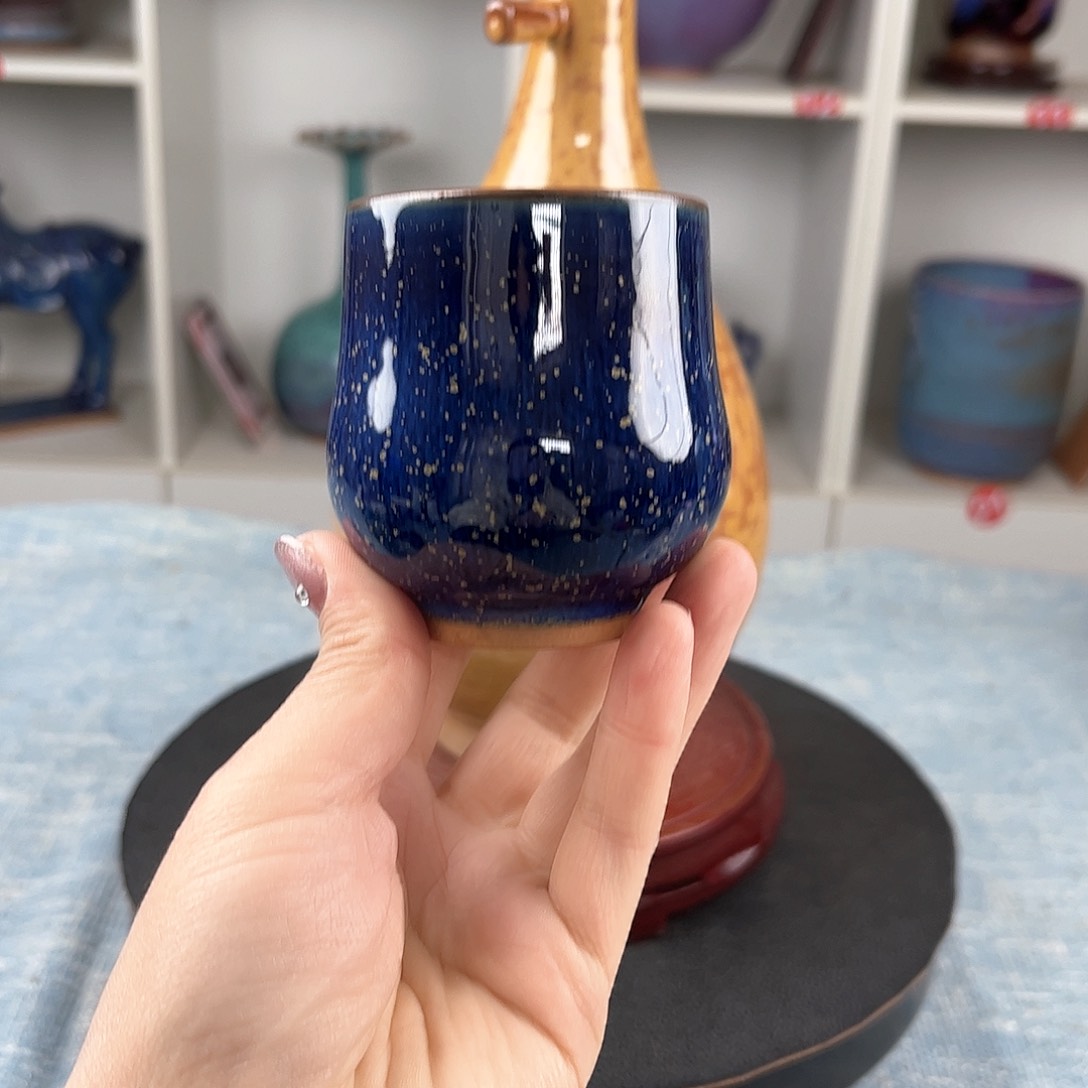 瓷片主人杯工艺品