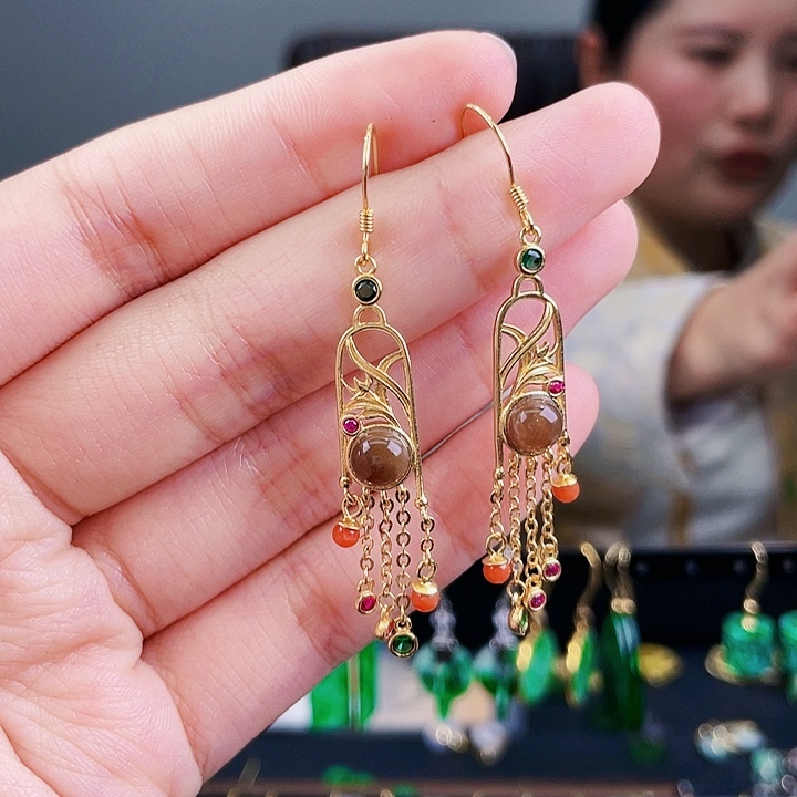 和田玉珠宝奇石银S925镶嵌