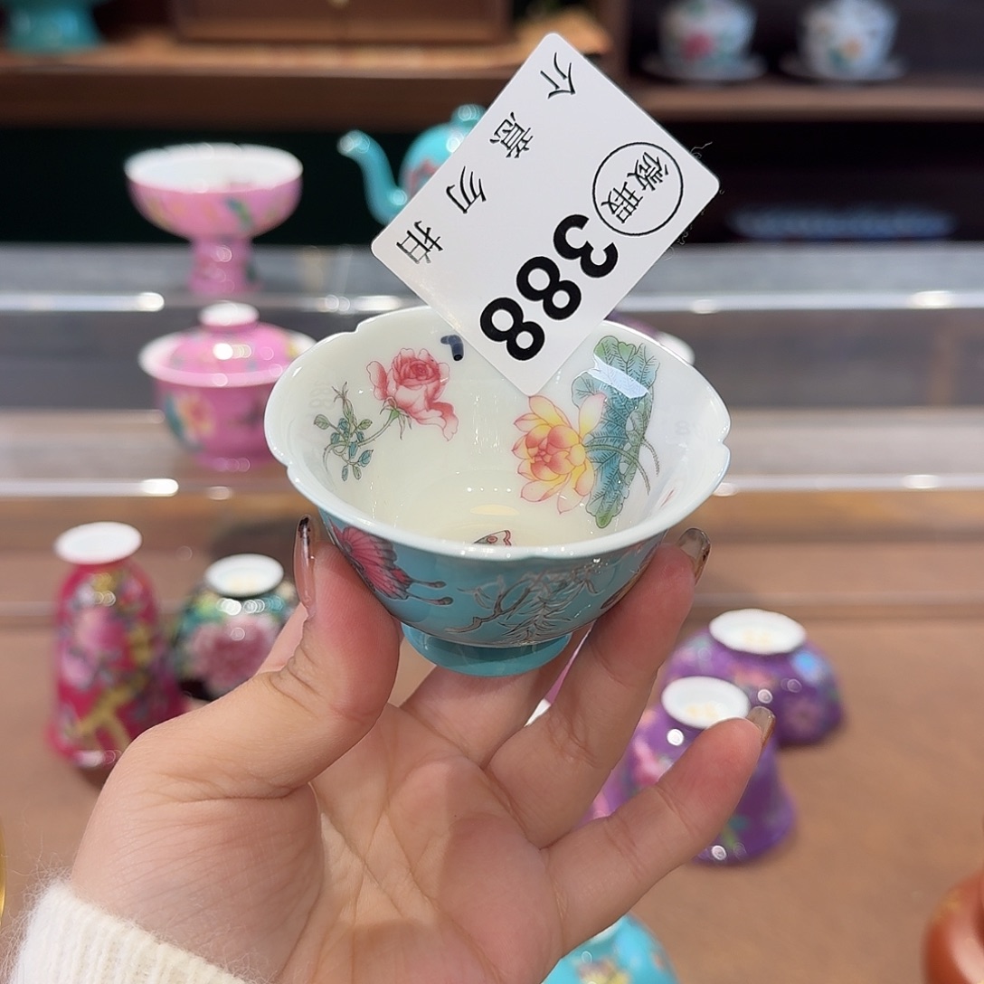 益***卓珐琅彩主人杯茶具系列