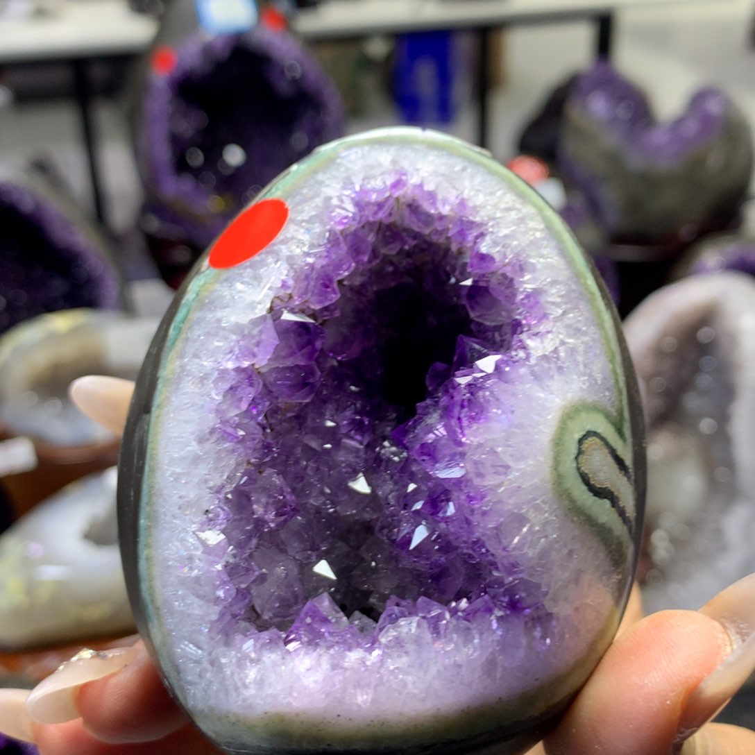 水晶摆件婷未镶嵌