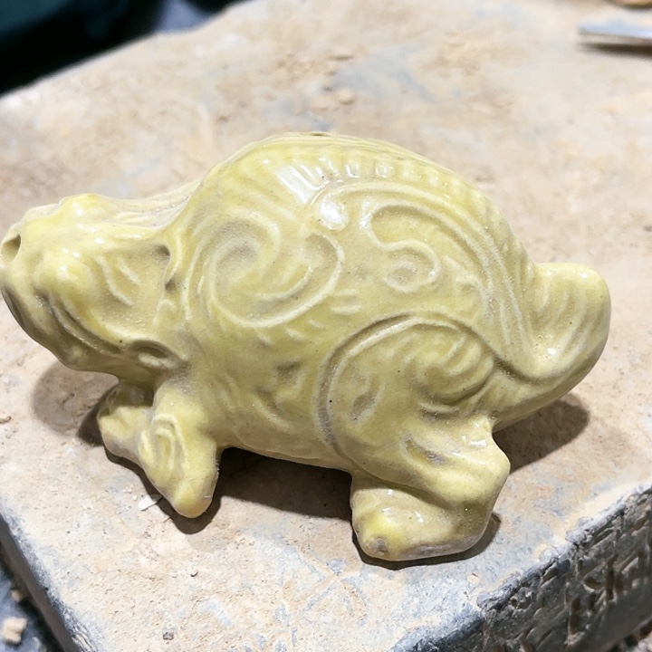 瓦当摆件摆件茶桌茶台陶瓷