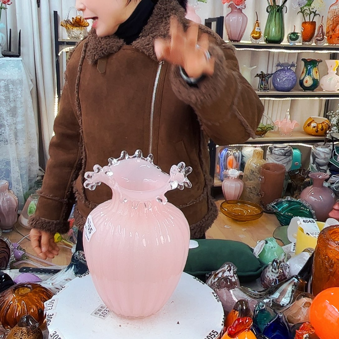 粉夜光家悦琉璃工艺品