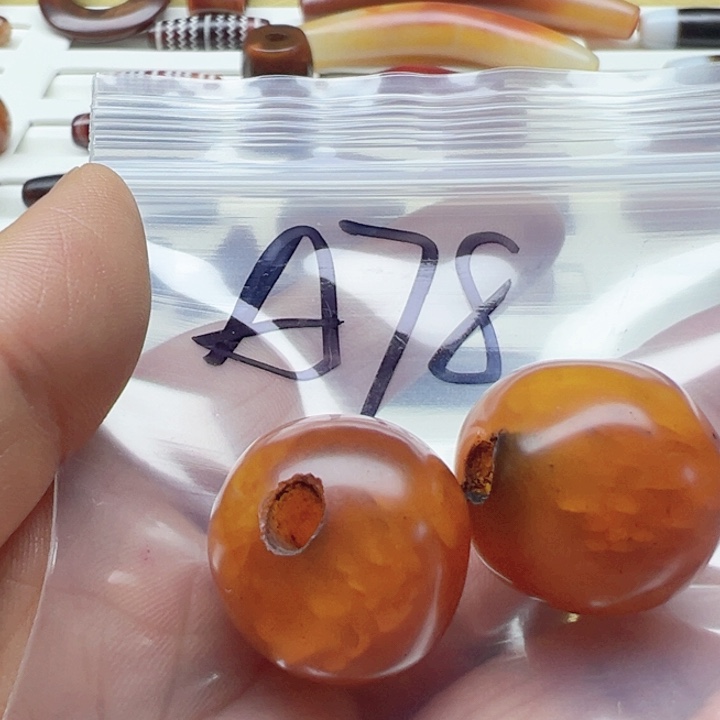 煮***史玛瑙/玉髓手链未镶嵌