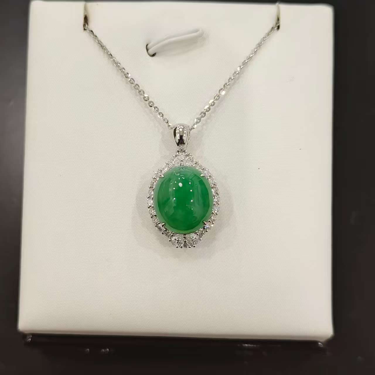 金750翡翠吊坠513