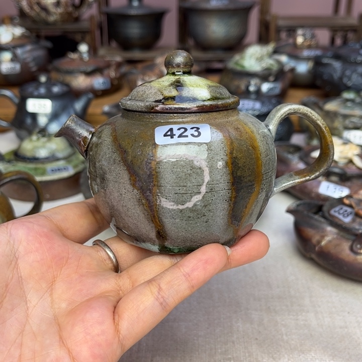 壶裸柴烧陶瓷茶具