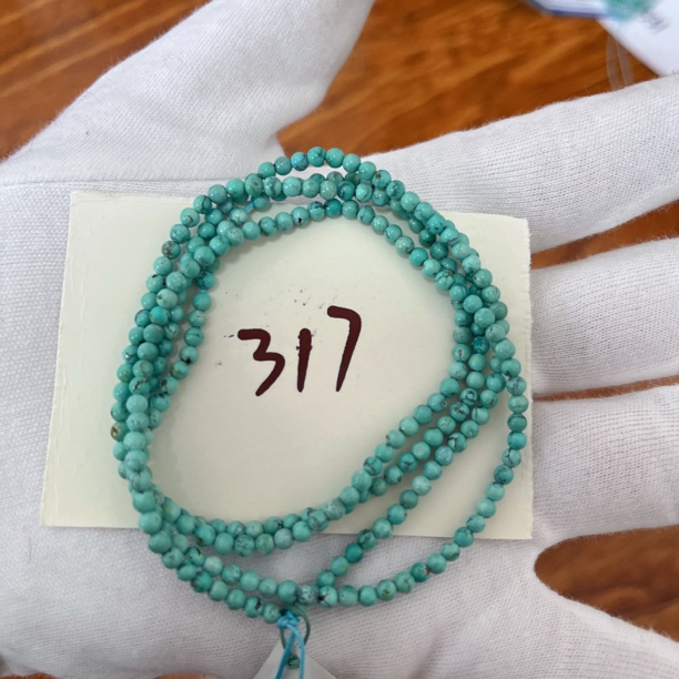 绿松石绿松石317卡3.1mm